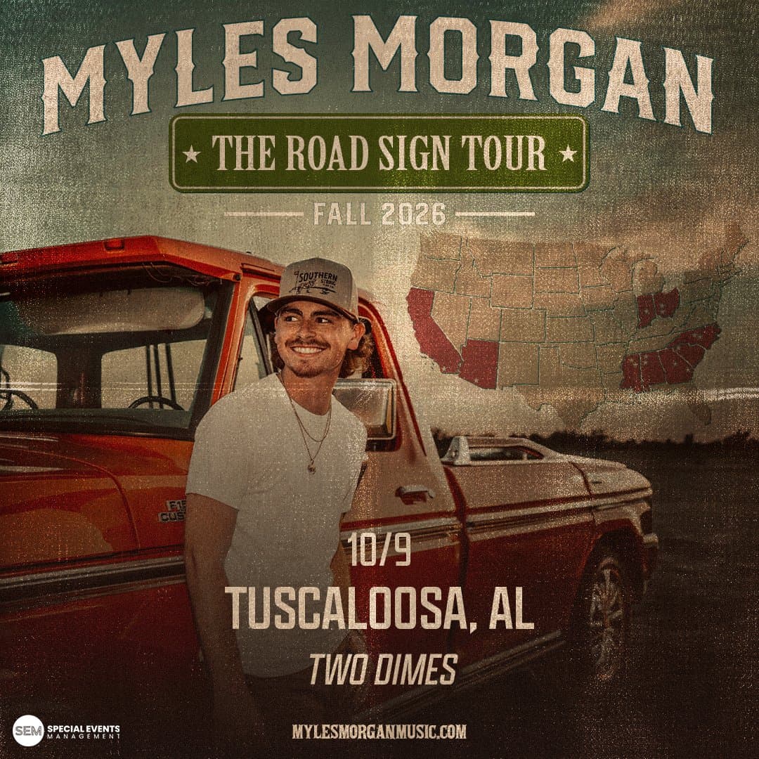 Myles Morgan — show poster