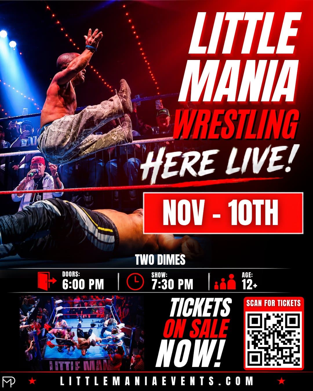 Little Mania Wrestling — show poster