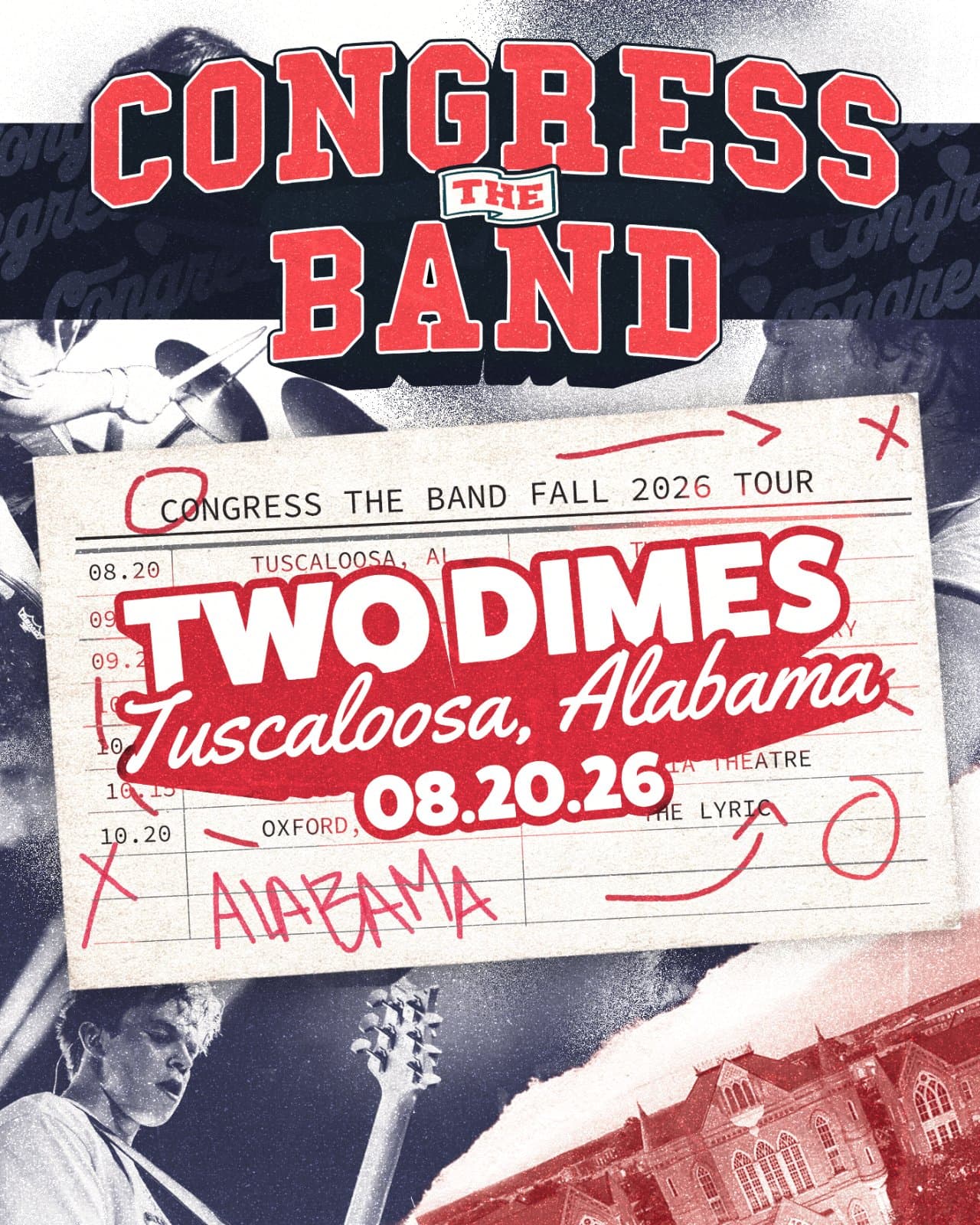 Congress the Band — show poster