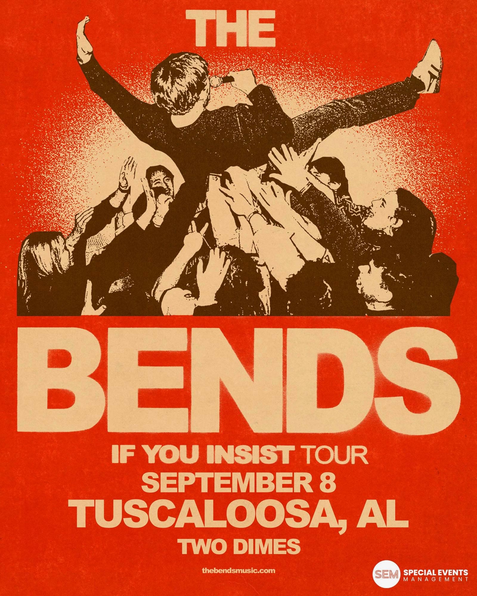 The Bends — show poster